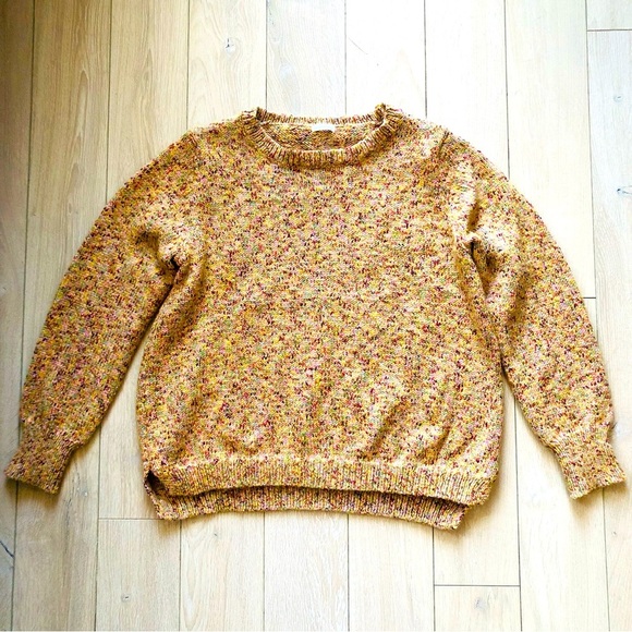 Persodea Japanese Brand Mohair Blend Marled Sweater Size LL - Picture 1 of 10